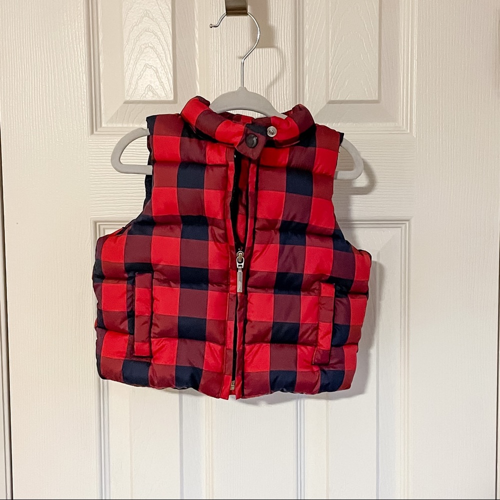 Baby Gap | Plaid Puffer Vest